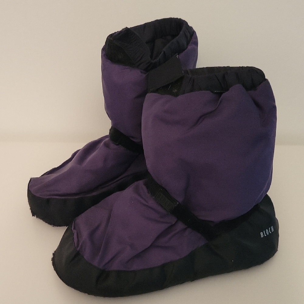 Black Diamond Purple and Black Booties